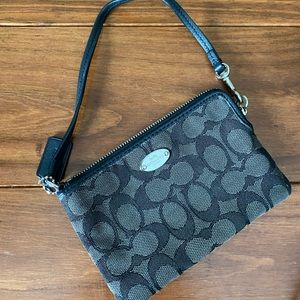 LIKE NEW. Coach coin wristlet and small wallet